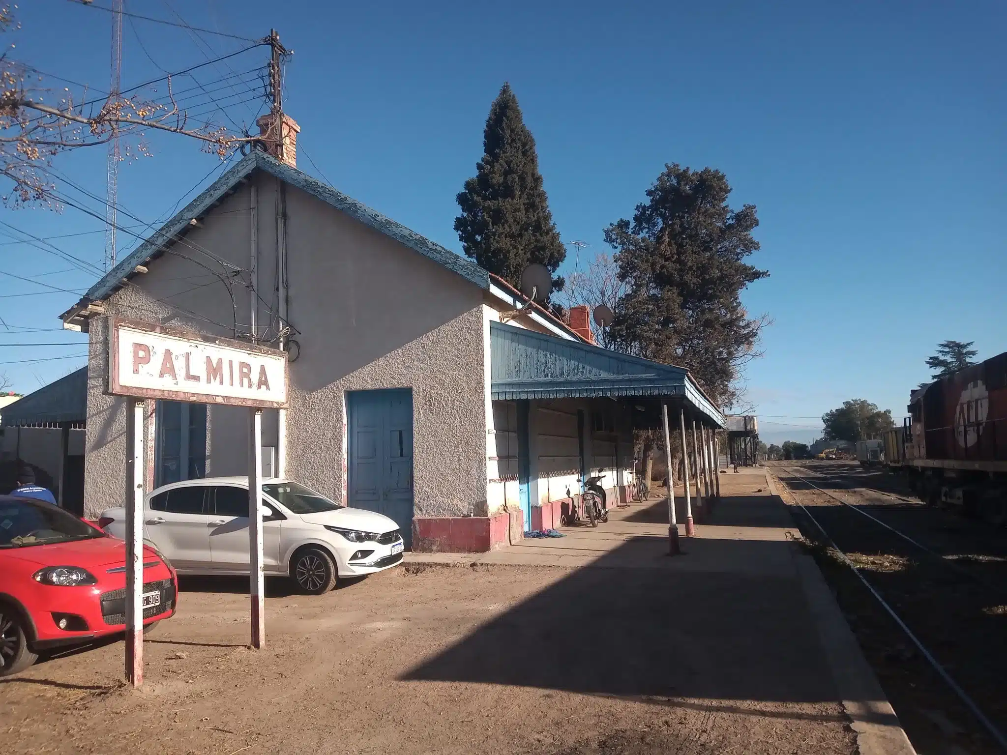 En este momento estás viendo Estación de tren, Palmira, San Martín